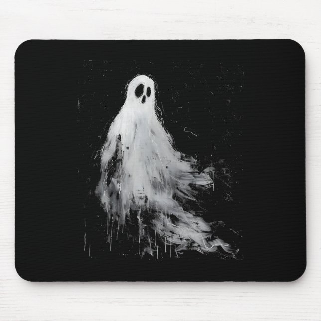 Spirit Ghost Horror Spooky Beängstigend Halloween  Mousepad (Vorne)