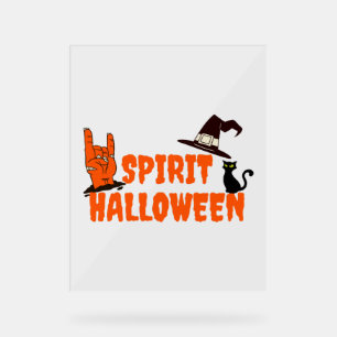 Spirit Halloween Acrylschild