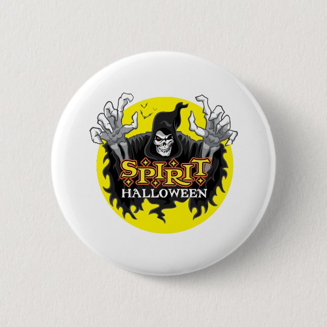 Spirit Halloween Button (Vorderseite)