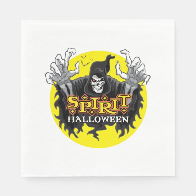 Spirit Halloween Serviette (Vorderseite)