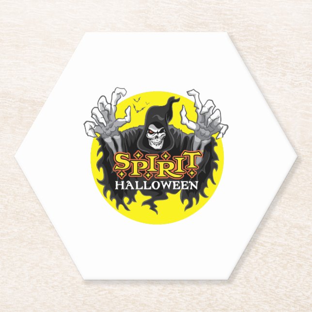 Spirit Halloween Untersetzer (Vorderseite)