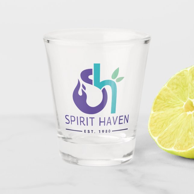 Spirit Haven Shot Glass Schnapsglas (Vorderseite)