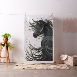 Spirit Horse Fabric Panel von Bihrle Stoff