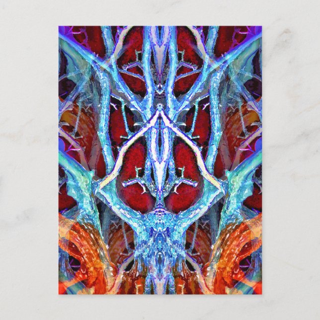 SPIRIT IM BAUM POSTKARTE (Vorderseite)