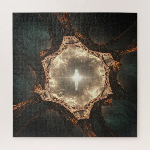 Spirit Inside Materials in Deep Dunkel Outer Space Puzzle