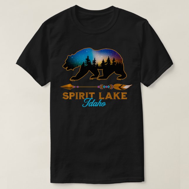 Spirit Lake Idaho Souvenir Pullover (Design vorne)