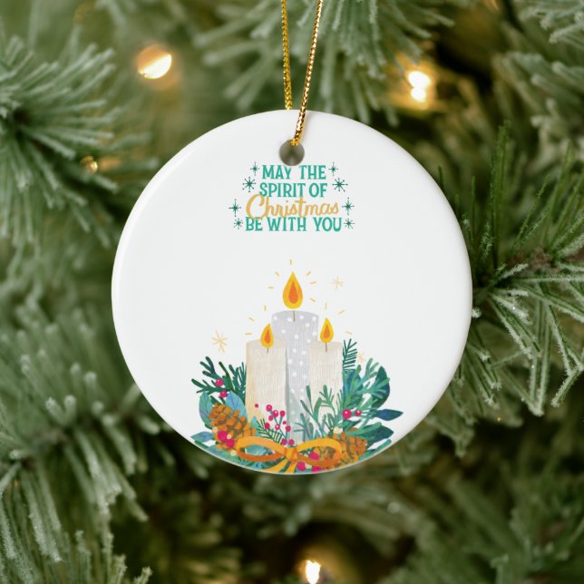 Spirit of Christmas  Keramik Ornament (Baum)