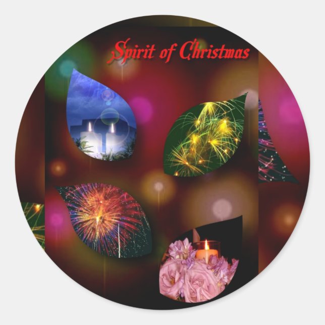 Spirit of Christmas Sticker (Vorderseite)