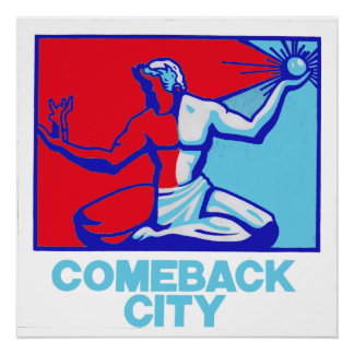 Spirit of Detroit "Hope" 20 x 20", Poster Paper