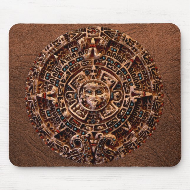 Spirit of Mexico & Peru, Mayan Incan Design Mousepad (Vorne)