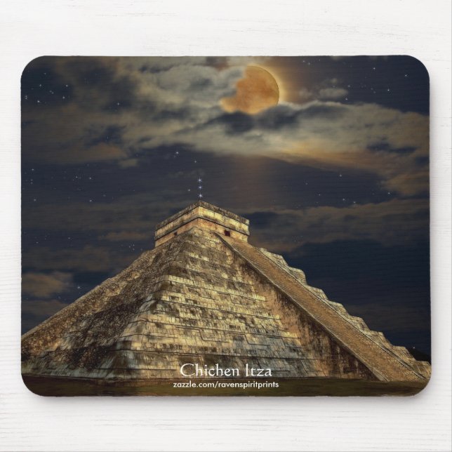 Spirit of Mexico & Peru, Mayan Incan Design Mousepad (Vorne)