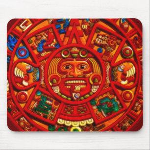 Spirit of Mexico & Peru, Mayan Incan Design Mousepad