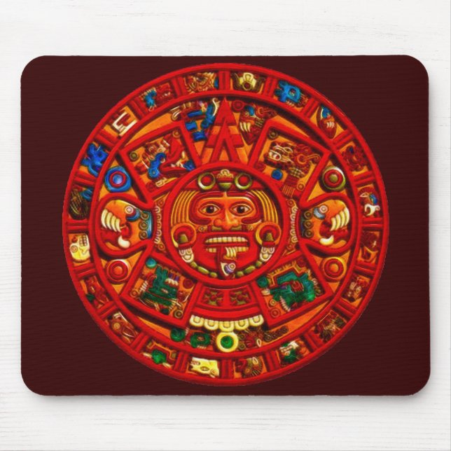 Spirit of Mexico & Peru, Mayan Incan Design Mousepad (Vorne)