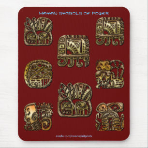 Spirit of Mexico & Peru, Mayan Incan Design Mousepad
