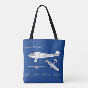 Spirit of St. Louis - Airplane Blueprint Plans ABD