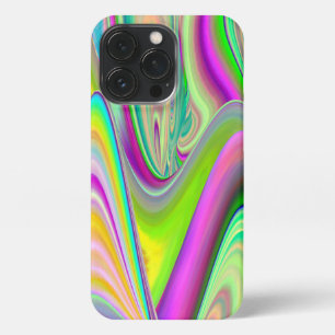 Spirit of Summer Breeze , Abstrakt 3D Rainbowart iPhone 13 Pro Hülle
