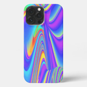 Spirit of Summer Breeze , Abstrakt 3D Rainbowart iPhone 13 Pro Max Hülle