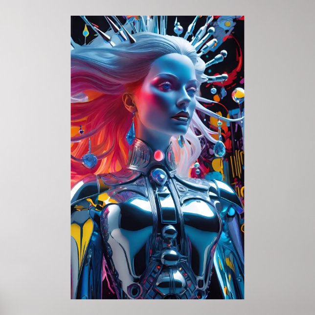 Spirit of Technological Distancing Poster (Vorne)