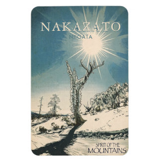 spirit of the mountains  NAKAZATO Niigata  ジグソーパズル Magnet