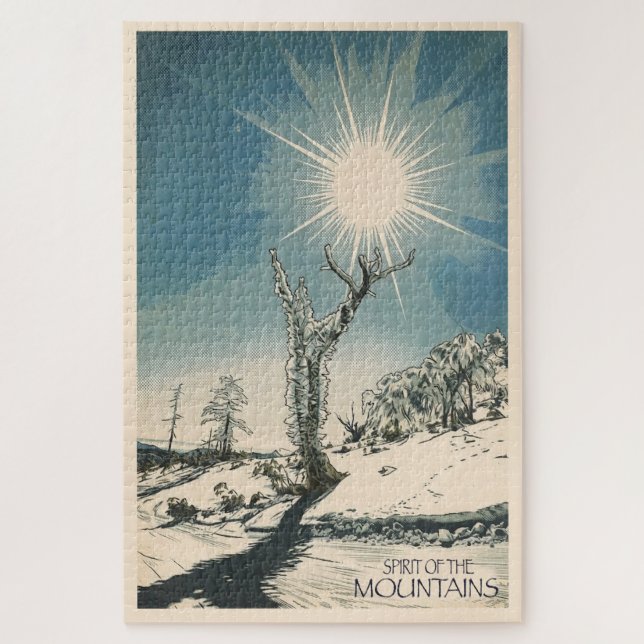 spirit of the mountains puzzle (Vertikal)