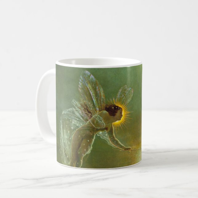 Spirit of the Night - John Atkinson Grimshaw Kaffeetasse (Vorderseite Links)