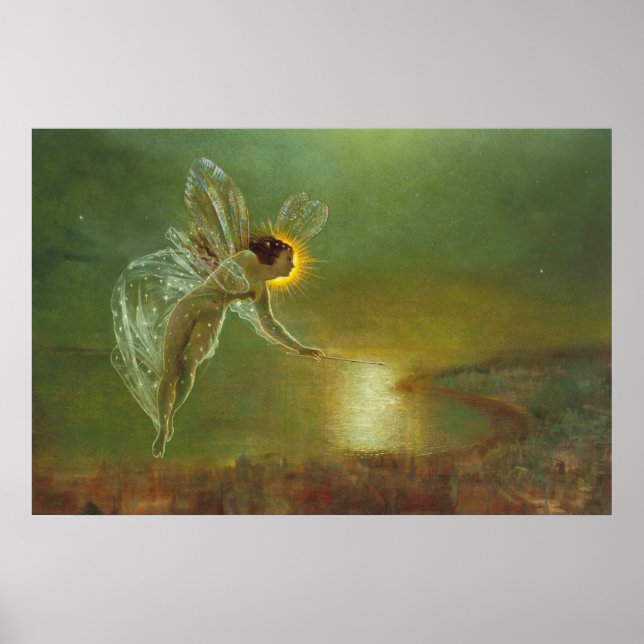 Spirit of the Night - John Atkinson Grimshaw Poster (Vorne)