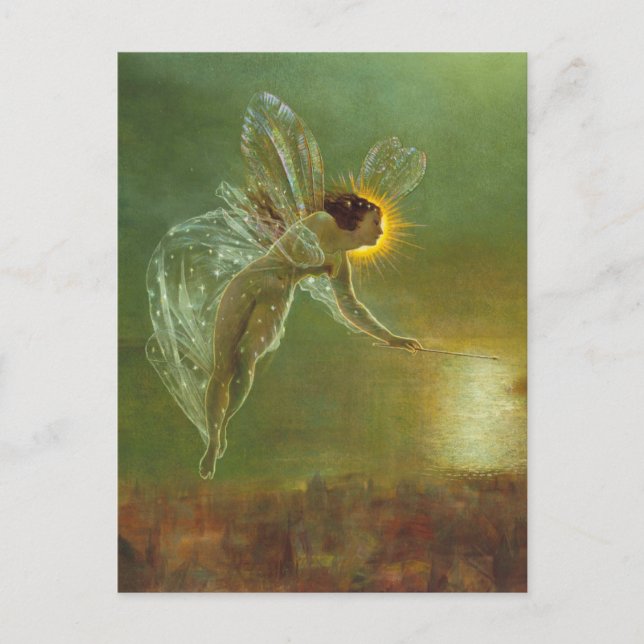 Spirit of the Night - John Atkinson Grimshaw Postkarte (Vorderseite)