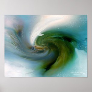 Spirit Of The White Dolphin Art Poster/Print Poster