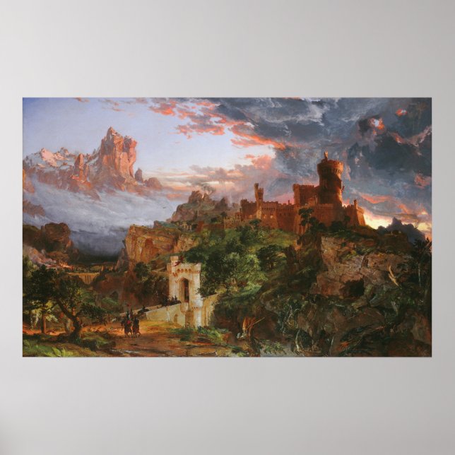 Spirit of War - Jasper F. Cropsey Fine Art Poster (Vorne)
