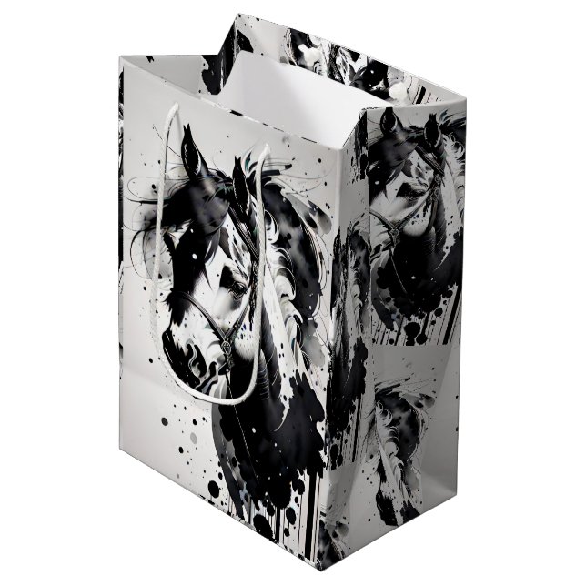 Spirit Pony 11 Mittlere Geschenktüte (Vorderseite Schrägansicht)