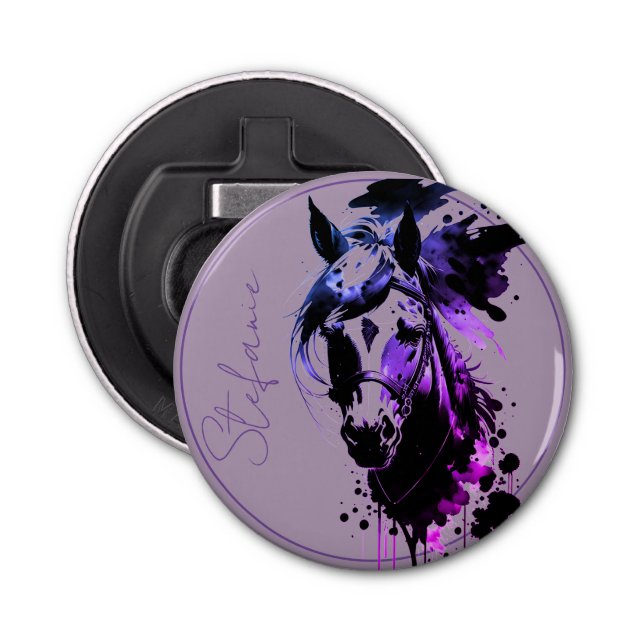 Spirit Pony 3 Lavender Flaschenöffner (Vorderseite)