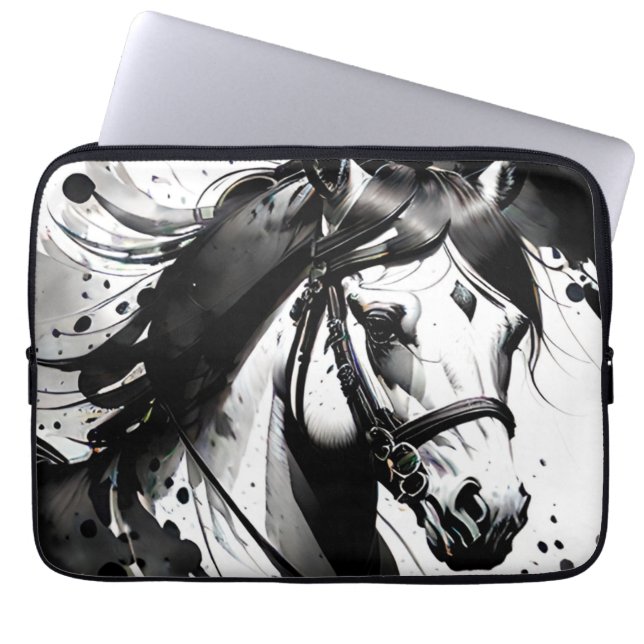 Spirit Pony 9 Laptopschutzhülle (Vorderseite)