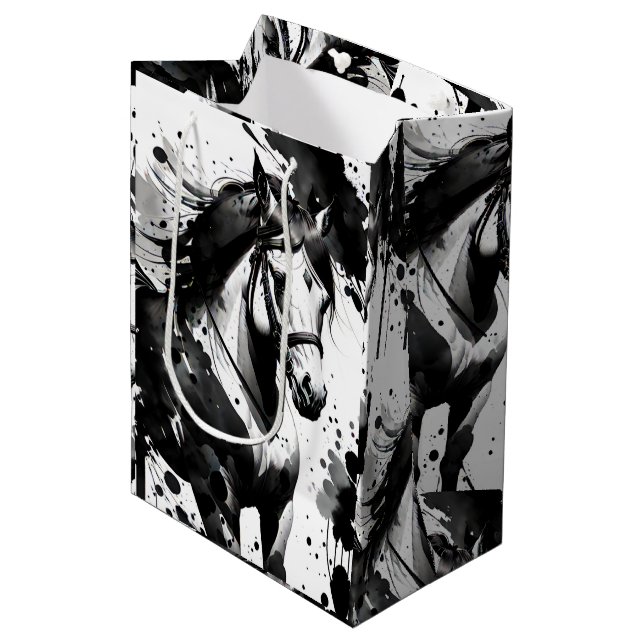 Spirit Pony 9 Mittlere Geschenktüte (Vorderseite Schrägansicht)