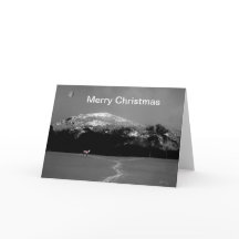 Spirit Pony Under Gibbbous Moon Weihnachtskarte