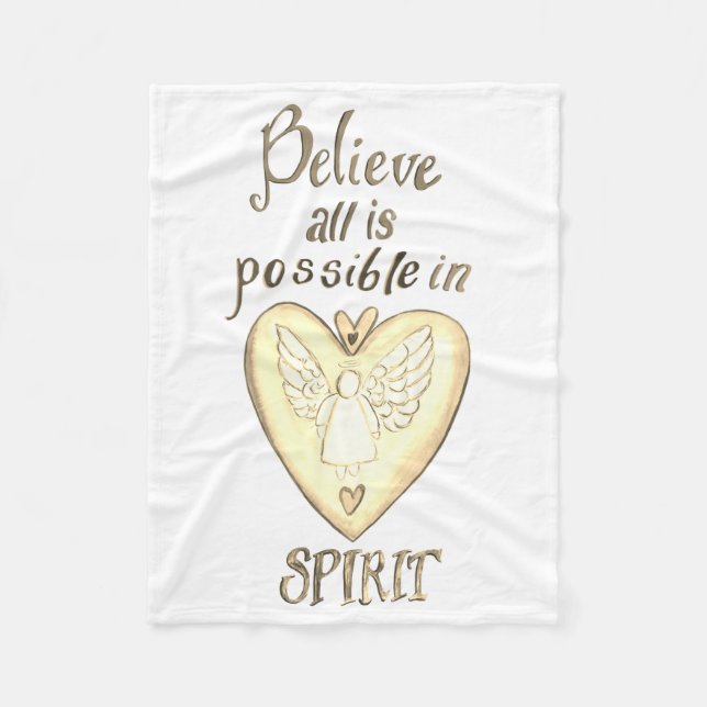 Spirit Prayer Blanket Fleecedecke (Vorderseite)