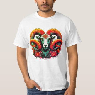 Spirit Ram - Blumenhorn & Earth Wisdom T-Shirt