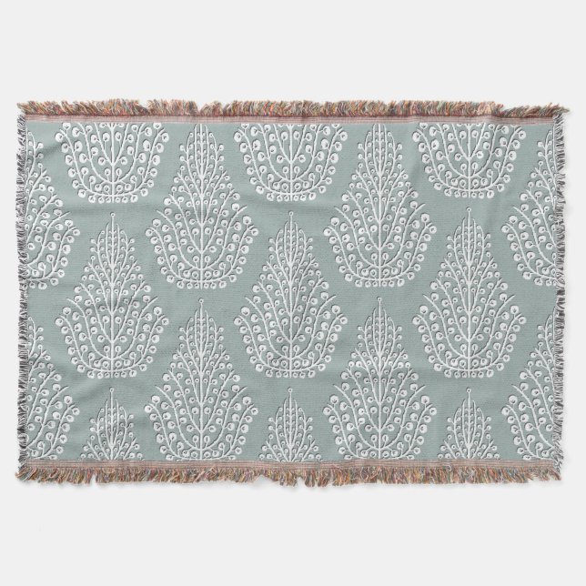 SPIRIT silber weiß Decke (Vorderseite)