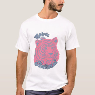 Spirit-Tier im Retro-Stil T-Shirt