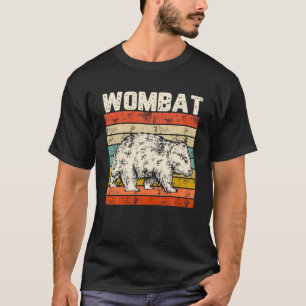 Spirit-Tier Wombat - Vintage Wombat T-Shirt