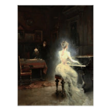 Spirit von George Roux 1885 Glänzendes Poster