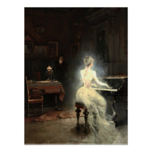 Spirit von George Roux 1885 Glänzendes Poster