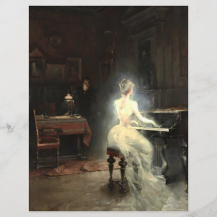 Spirit von George Roux 1885 Scrapbook Paper