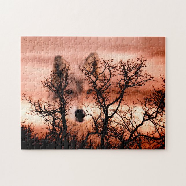 Spirit Wolf Puzzle (Horizontal)