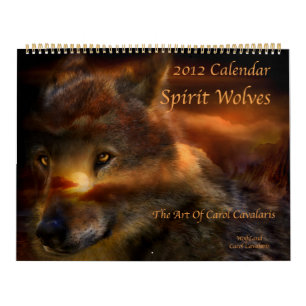 Spirit Wolves Art Calendar 2012 Kalender