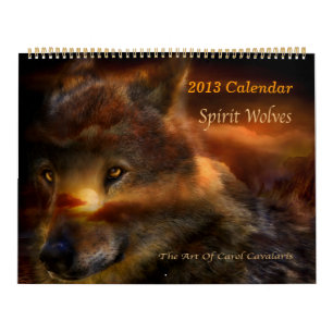 Spirit Wolves Art Calendar 2013 Kalender