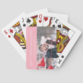 Spirited Names Fun Einmalige Verlobung Ankündigung Spielkarten