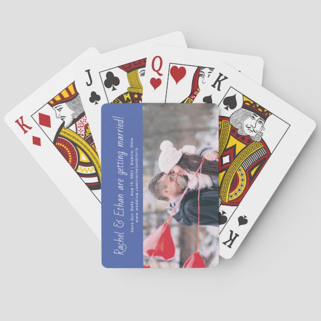 Spirited Names Fun Einzigartige Verlobung Spielkar Spielkarten (Rückseite)