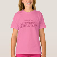 Spiritridge Elementary Baby Doll T-Shirt (Pink)