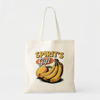 Spirit's Gift Banana Mango Retro Faith T-Shirt Tragetasche