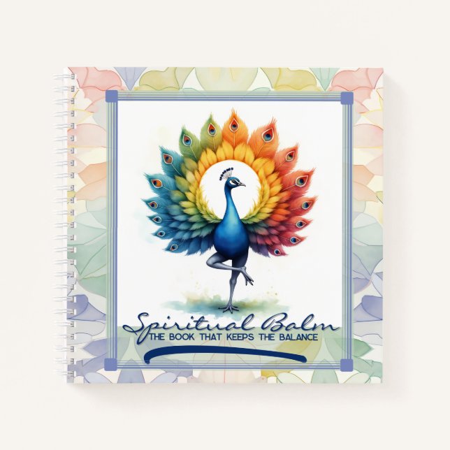 Spiritual Balm Journal | Keeps the Balance Notizbuch (Vorderseite)